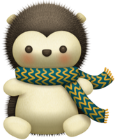 a cute winter friend